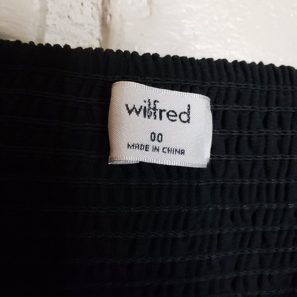 Wilfred Aritzia Adelia Button Front Midi Dress 00 - image 8